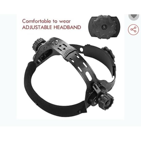 Welding Helmet Solar Powered Auto Darkening Welding Helmet, Wide Shade - Picture 3 of 12